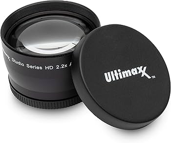 Amazon.com : ULTIMAXX's 72mm 2.2X Telephoto Zoom Lens Attachment